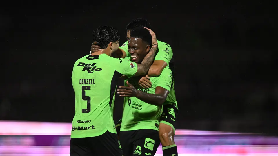 José Luis Rodríguez, jugador de Juárez, en festejo de gol | IMAGO7