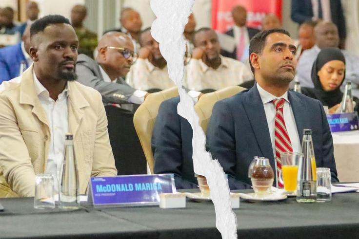 FKF Wrangles: CAF President Weighs in on Hussein Mohammed-McDonald Mariga Rift