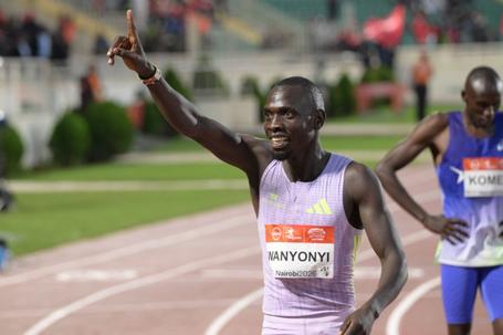 Emmanuel Wanyonyi Reacts After 'Tough' 800m Battle With Max Burgin at Rabat Diamond League
