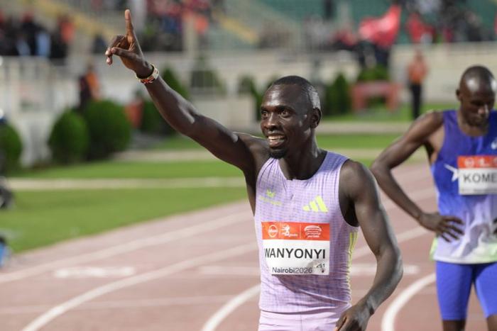 Emmanuel Wanyonyi Reacts After 'Tough' 800m Battle With Max Burgin at Rabat Diamond League