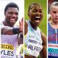 Noah Lyles. Melissa Jefferson-Wooden. Julien Alfred. Keely Hodgkinson. Ferdinand Omanyala.