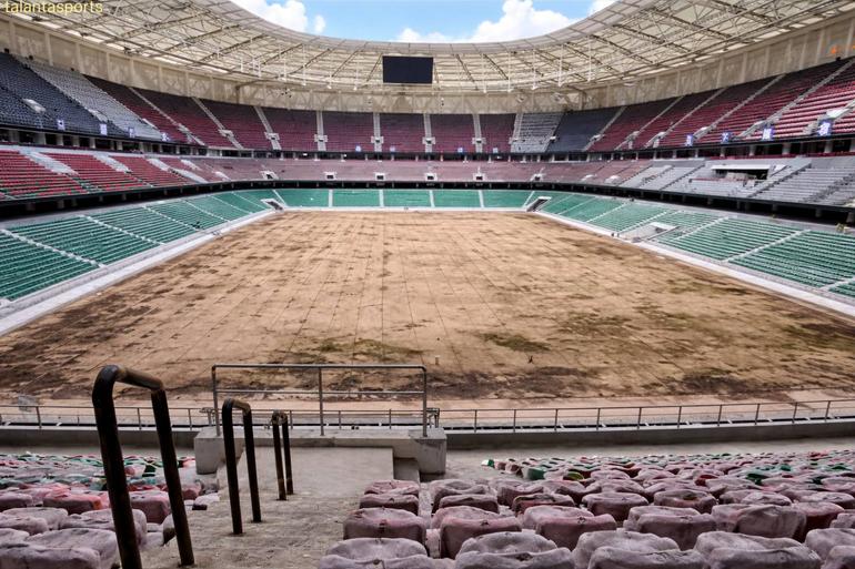 Talanta Stadium: Pitch Grading and Final Stadium Integration