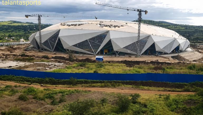 Samia Suluhu Hassan Stadium: A Futuristic Canopy and Geo-Triangular Exterior