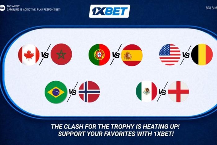 The knockout stage is in full swing: 1xBet highlights the key matches of the World Championship Round of 16