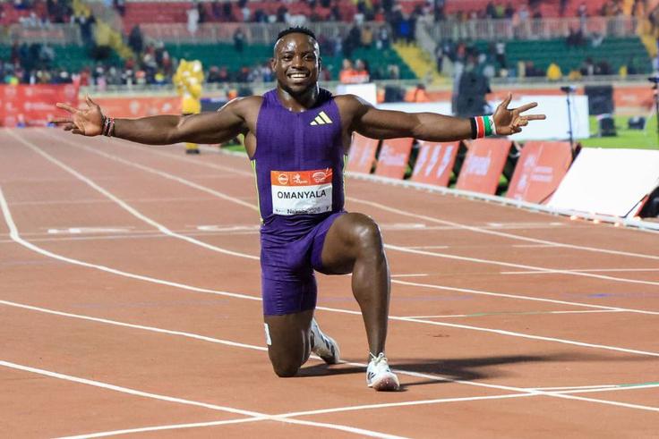 Ferdinand Omanyala Backs Backs Kenya's 4x100m Team to Secure 2027 Worlds Spot After Near Miss in Botswana