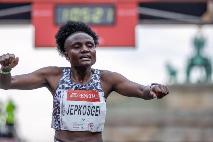 Kenyan Double in Cardiff as Joyciline Jepkosgei Smashes Record