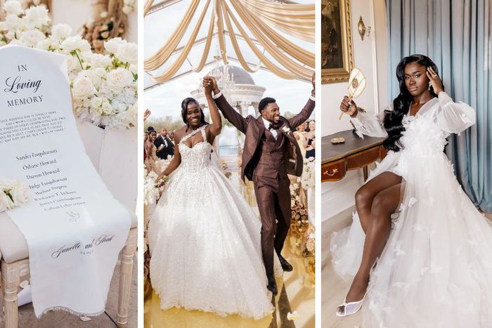 Noah Lyles and Junelle Bromfield wedding
