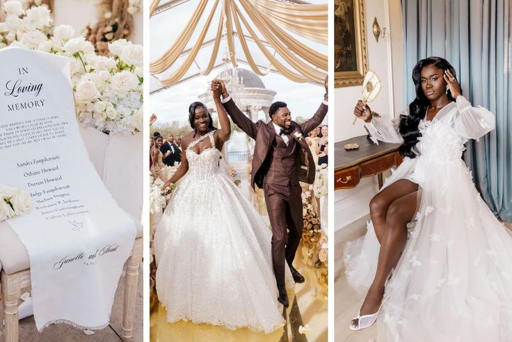 Noah Lyles and Junelle Bromfield wedding