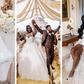 Noah Lyles and Junelle Bromfield wedding
