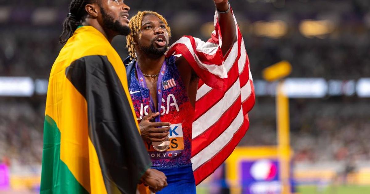 Newly Married Noah Lyles Targets 150m Record with Subtle Dig at Kishane ...