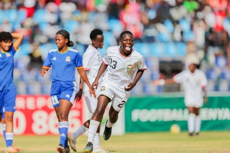 Harambee Starlets' 11-Goal Masterclass Dismantles Seychelles in Olympic Qualifiers Opener