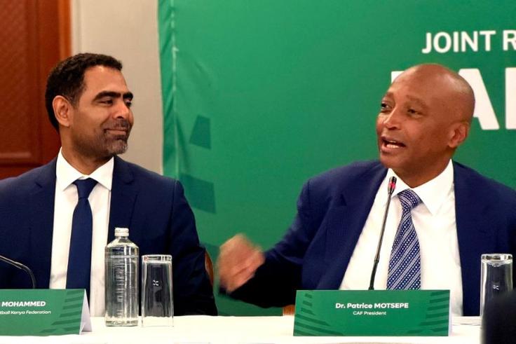 FKF President Hussein Mohammed Reveals Details of Meeting With CAF Boss Patrice Motsepe
