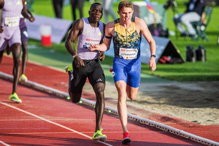 New Father in Town Emmanuel Wanyonyi Heaps More Praise on Cooper Lutkenhaus