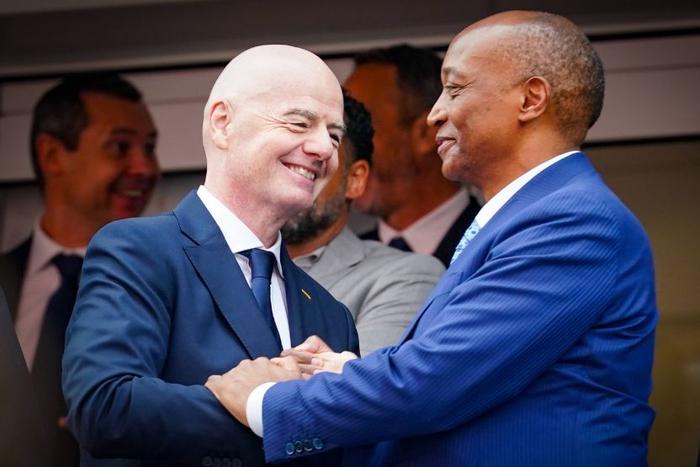 CAF President Challenges Gianni Infantino Critics to Take Their Fight to FIFA Election