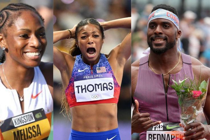 Melissa Jefferson-Wooden and Kenny Bednarek Disagree With Gabby Thomas Over Grand Slam Track