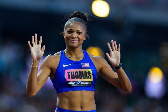 Gabby Thomas Reaffirms Strong Anti-Doping Stance After Second-Place Finish to Melissa Jefferson-Wooden at Ultimate Championships