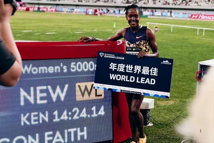Faith Kipyegon Shuts Down World Record Talk After Powerful Performance in Shanghai