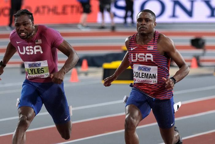 Christian Coleman Weighs In on Noah Lyles' 'Unusual' Track Rituals