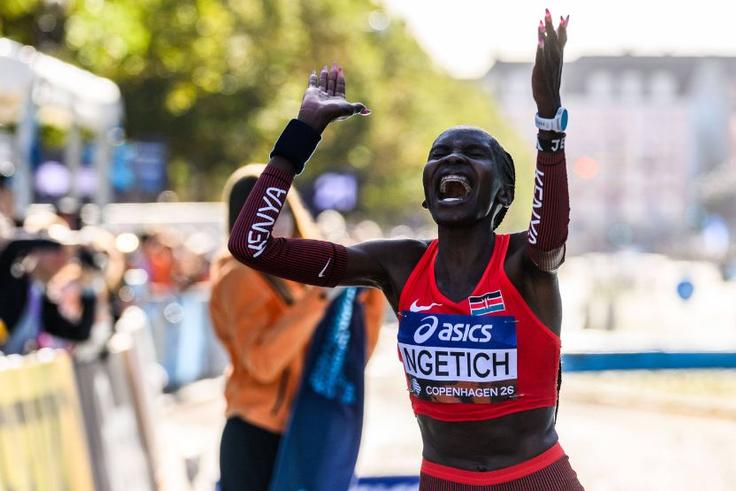 Agnes Ngetich Smashes Women-Only Half Marathon World Record in Copenhagen