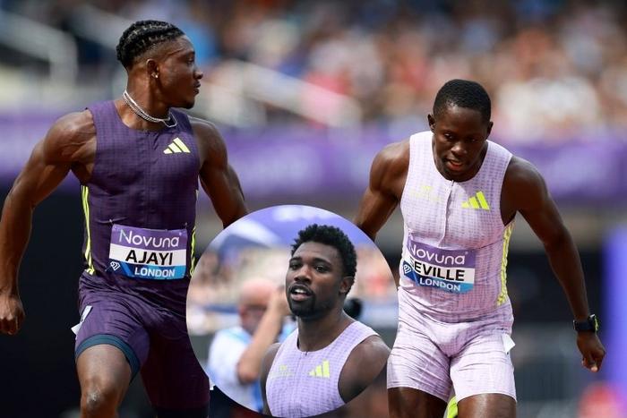 Noah Lyles Backs Kayinsola Ajayi's Stare-Down of Oblique Seville in London