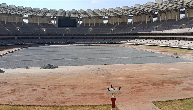 Kasarani Stadium progress
