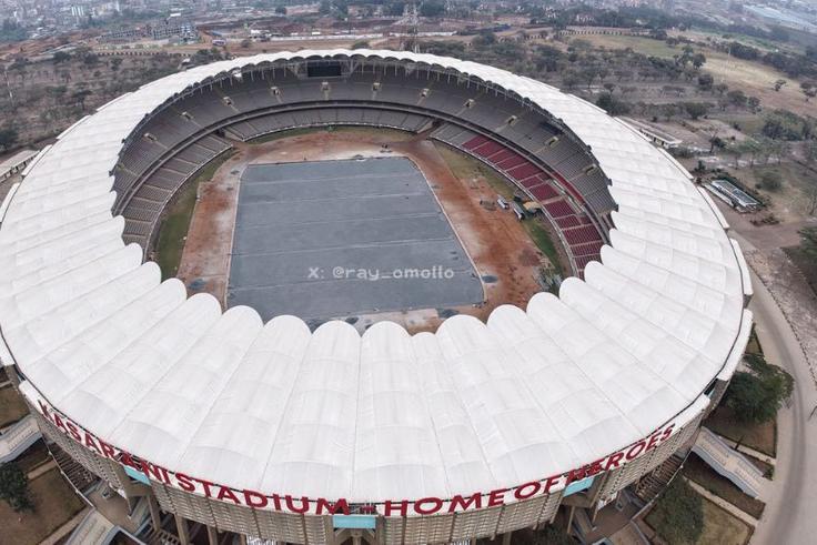 Kasarani Stadium progress