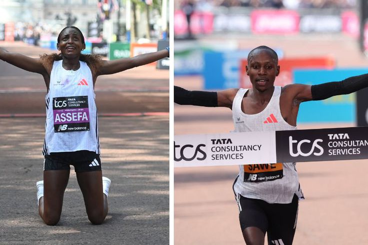 London Marathon: Sabastian Sawe Makes History with Mind-Blowing Sub-Two-Hour Run as Tigst Assefa Triumphs