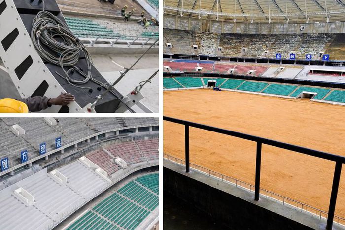 Talanta Stadium Transformation as Final Construction Phase Advances