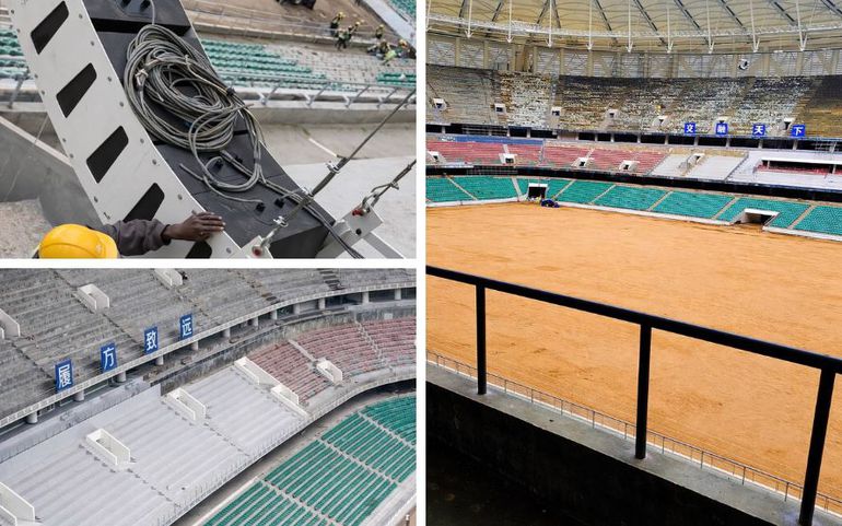 Talanta Stadium Transformation as Final Construction Phase Advances