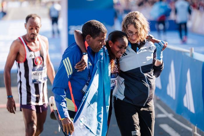 Tigst Assefa 'Devastated' After Achilles Rupture Ends Berlin Marathon World Record Bid