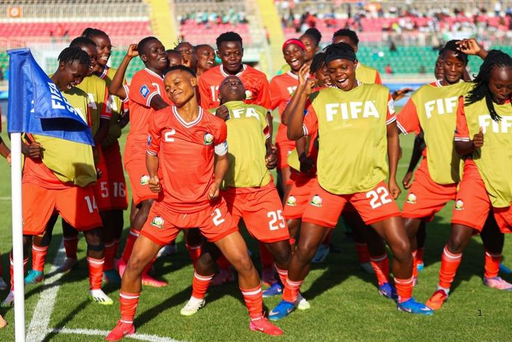 Harambee Starlets Follow in Harambee Stars' Footsteps with Commanding Win Over Lesotho