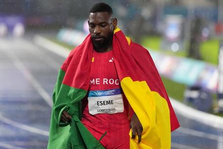 Emmanuel Eseme Explains How He Conquered Rain to Win Historic Commonwealth Games 100m Gold