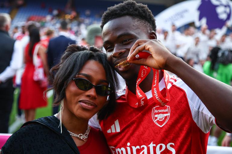 5) Tolami Benson (Fiancée of Bukayo Saka, England)