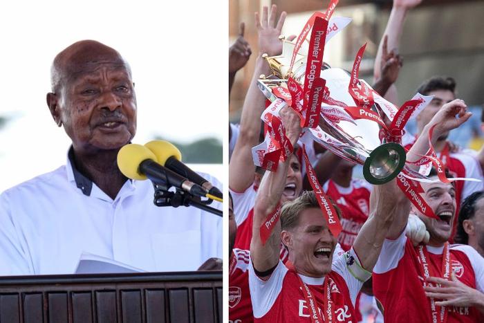 President Museveni Rejects Arsenal EPL Celebration Invite, Urges Focus on Poverty and Jobs