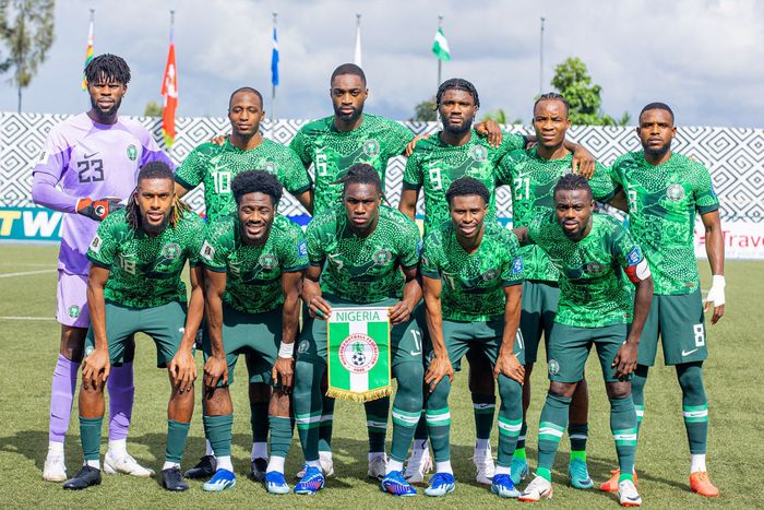 Nigeria national football team ahead of AFCON 2023