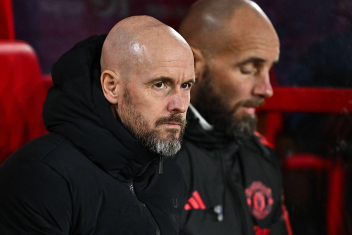 Erik ten Hag Manager of Manchester United during the Premier League match Nottingham Forest vs Manchester United at City Ground, Nottingham, United Kingdom, 30th December 2023 (Photo by Craig Thomas/News Images)