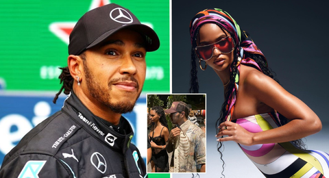Lewis Hamilton and Juliana Nalu rekindle dating rumours following Shakira bum steer