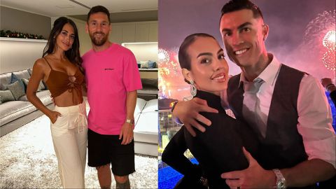 Ronaldo celebrates with fireworks, Messi with Family: How football GOATs entered 2024