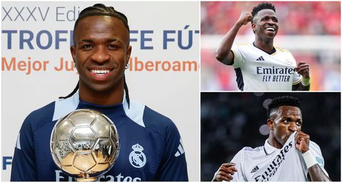 Vinicius Junior wins another award to end 2024 as best footballer on the planet