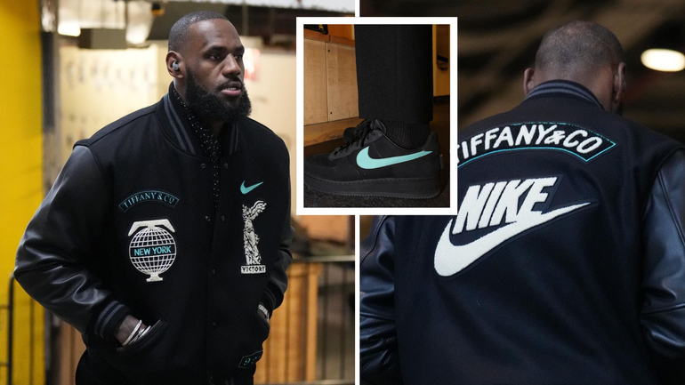 LeBron James Tiffany & Co Black Jacket