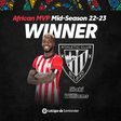 Bilbao-born Athletic Club striker Iñaki Williams wins LaLiga Santander Mid-Season African MVP Award