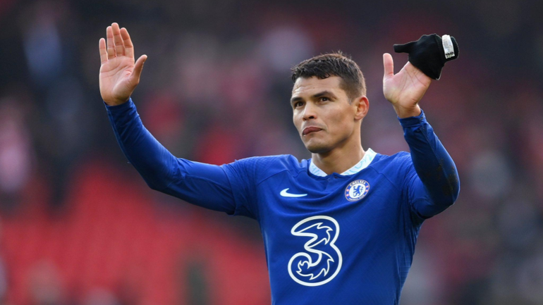 Thiago Silva is in contract negotiations with Chelsea