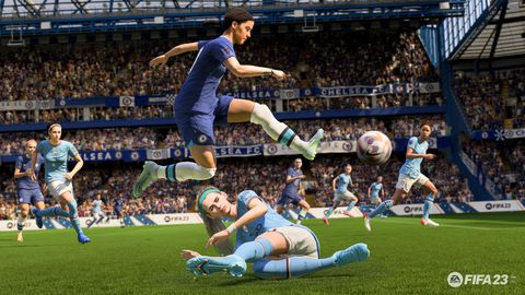 Chelsea women's striker Sam Kerr - FIFA 23 Screenshot