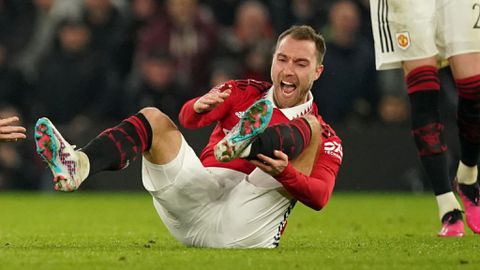 Ten Hag slams Andy Carroll for tackle that sidelined Eriksen