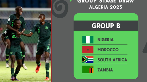 Nigeria's Golden Eaglets drawn into tough Group B