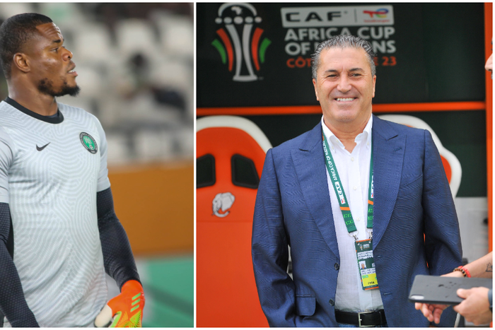 Nwabali picked up an injury in Nigeria's last game against Cameroon |Pulsesports.ng