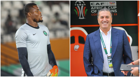 AFCON 2023: Jose Peseiro gives update about Stanley Nwabali ahead of Angola clash