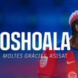 Super Falcons star Asisat Oshoala departs Barcelona for Bay FC.
