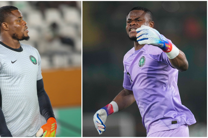 Super Eagles goalkeeper Stanley Nwabali plays in South Africa with Chippa United |Pulsesports.ng