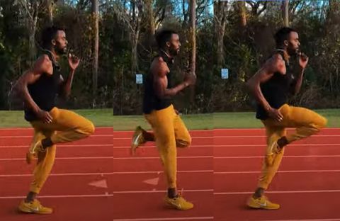 Kenny Bednarek breaks down warmup routine that has won him two Olympic medals